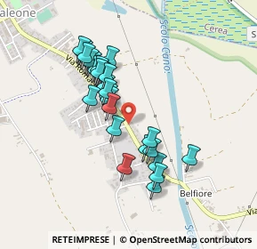 Mappa Via Capo di Sotto, 37052 Casaleone VR, Italia (0.38846)