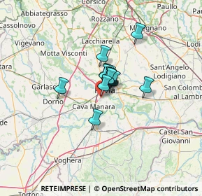 Mappa Via Rosselli, 27028 San Martino Siccomario PV, Italia (6.326)