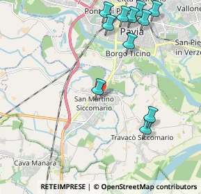 Mappa Via Rosselli, 27028 San Martino Siccomario PV, Italia (2.47182)