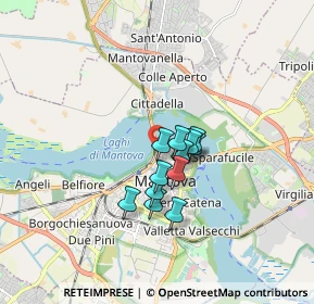 Mappa Vicolo Ronda, 46100 Mantova MN, Italia (1.08)