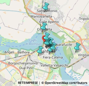 Mappa Vicolo Ronda, 46100 Mantova MN, Italia (1.07182)