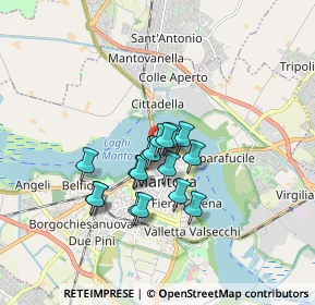 Mappa Vicolo Ronda, 46100 Mantova MN, Italia (1.17824)