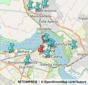 Mappa Vicolo Ronda, 46100 Mantova MN, Italia (1.94)