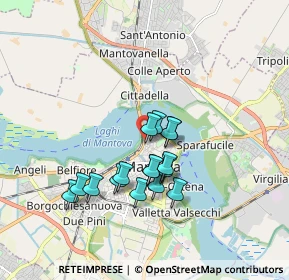 Mappa Vicolo Ronda, 46100 Mantova MN, Italia (1.45188)