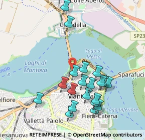 Mappa Vicolo Ronda, 46100 Mantova MN, Italia (0.9895)