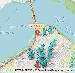 Mappa Vicolo Ronda, 46100 Mantova MN, Italia (0.6115)