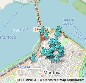 Mappa Vicolo Ronda, 46100 Mantova MN, Italia (0.3775)