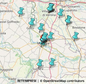 Mappa Vicolo Ronda, 46100 Mantova MN, Italia (13.461)