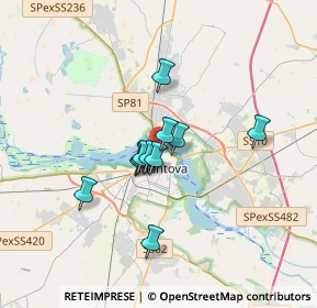 Mappa Vicolo Ronda, 46100 Mantova MN, Italia (2.30818)