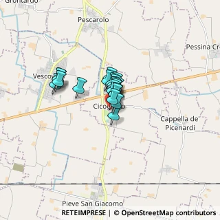 Mappa Via Giovanni XXIII, 26030 Cicognolo CR, Italia (0.866)
