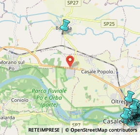 Mappa Strada Statale 31 Bis, 15025 Casale Monferrato AL, Italia (4.36176)