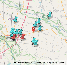 Mappa SP10, 26039 Vescovato CR, Italia (8.3825)