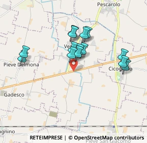 Mappa SP10, 26039 Vescovato CR, Italia (1.61929)