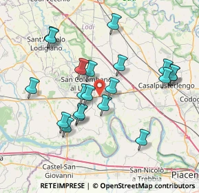 Mappa Via Cremona, 27013 Chignolo po PV, Italia (7.304)