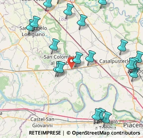 Mappa Via Cremona, 27013 Chignolo po PV, Italia (10.3825)