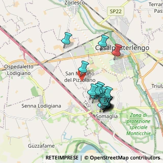 Mappa Via I Maggio, 26867 Somaglia LO, Italia (1.665)