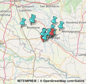 Mappa Via Leonardo da Vinci, 37052 Casaleone VR, Italia (8.23786)