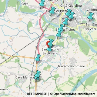 Mappa Strada Statale dei Giovi, 27028 San Martino Siccomario PV, Italia (2.34462)