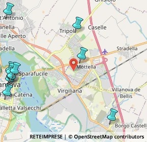 Mappa Via Cavour, 46030 Mottella MN, Italia (3.19455)