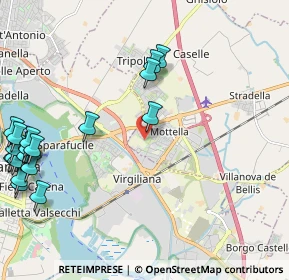 Mappa Via Cavour, 46030 Mottella MN, Italia (2.9885)