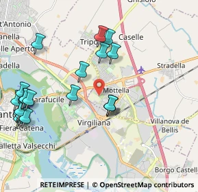 Mappa Via Cavour, 46030 Mottella MN, Italia (2.332)