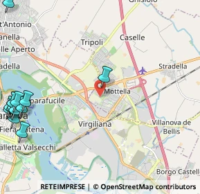 Mappa Via Cavour, 46030 Mottella MN, Italia (3.40286)