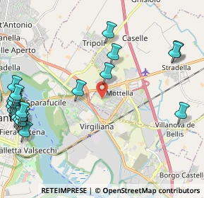 Mappa Via Cavour, 46030 Mottella MN, Italia (2.96)