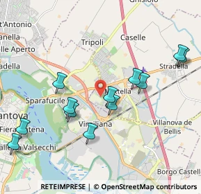 Mappa Via Cavour, 46100 Mantova MN, Italia (2.08583)