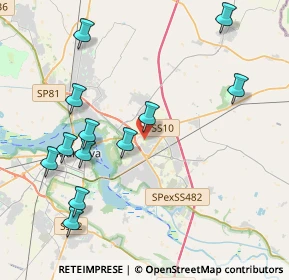 Mappa Via Cavour, 46030 Mottella MN, Italia (4.51833)