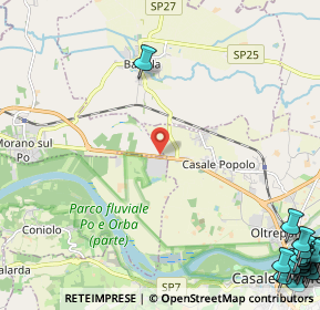 Mappa REGIONE CAVALLINO, 15030 Casale Monferrato AL, Italia (4.351)