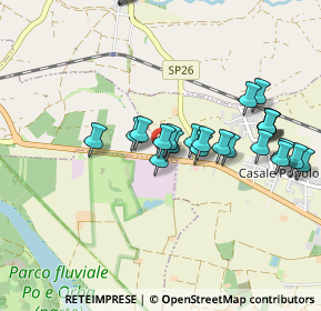 Mappa REGIONE CAVALLINO, 15030 Casale Monferrato AL, Italia (0.96154)