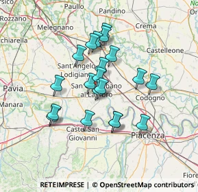 Mappa Via Statale Mantovana, 27013 Chignolo Po PV, Italia (11.336)