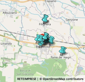 Mappa Via Fratelli Strambio, 27011 Belgioioso PV, Italia (0.776)