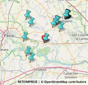 Mappa Via Fratelli Strambio, 27011 Belgioioso PV, Italia (8.3065)