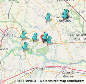 Mappa Via Fratelli Strambio, 27011 Belgioioso PV, Italia (6.60909)