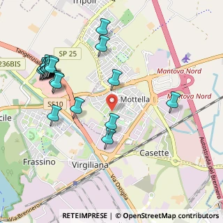 Mappa Via Martin Luther King, 46030 San Giorgio di Mantova MN, Italia (1.196)