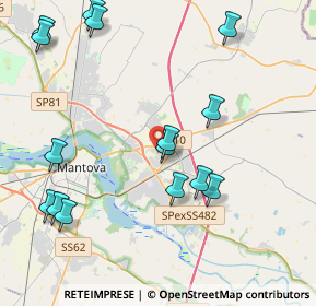 Mappa Via Martin Luther King, 46030 San Giorgio di Mantova MN, Italia (4.85733)