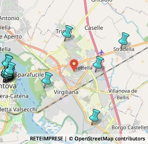 Mappa Via Martin Luther King, 46030 San Giorgio di Mantova MN, Italia (3.258)
