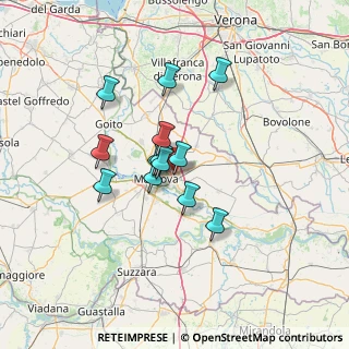 Mappa Via Martin Luther King, 46030 San Giorgio di Mantova MN, Italia (10.09077)