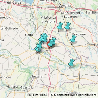 Mappa Via 1° Maggio, 46030 San Giorgio di Mantova MN, Italia (9.53583)