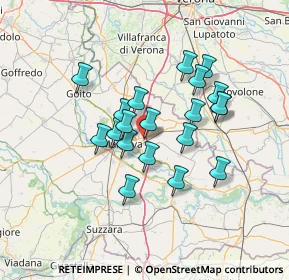 Mappa Via 1° Maggio, 46030 San Giorgio di Mantova MN, Italia (11.2355)