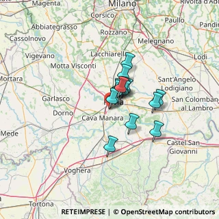 Mappa Via Puccini, 27028 San Martino Siccomario PV, Italia (7.70867)