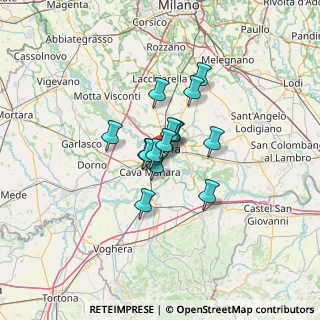 Mappa Via Puccini, 27028 San Martino Siccomario PV, Italia (7.65333)