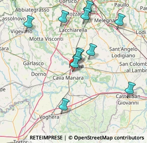 Mappa Via Puccini, 27028 San Martino Siccomario PV, Italia (15.82727)