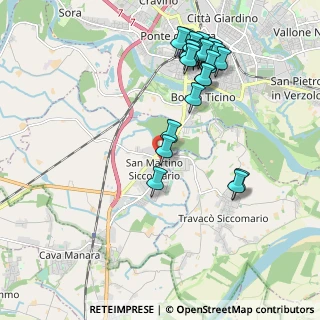 Mappa Via Puccini, 27028 San Martino Siccomario PV, Italia (2.1495)