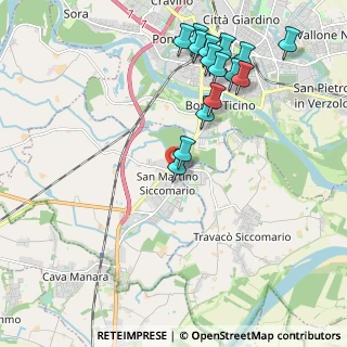 Mappa Via Puccini, 27028 San Martino Siccomario PV, Italia (2.26067)