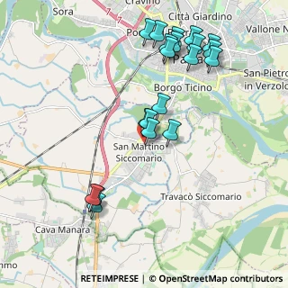 Mappa Via Puccini, 27028 San Martino Siccomario PV, Italia (2.161)