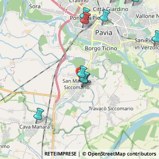 Mappa Via Puccini, 27028 San Martino Siccomario PV, Italia (2.90364)