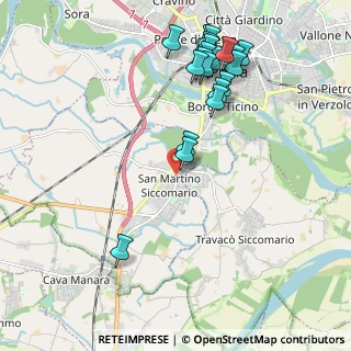 Mappa Via Puccini, 27028 San Martino Siccomario PV, Italia (2.277)