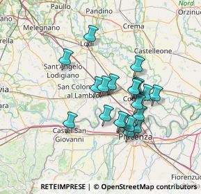 Mappa Via Dante Alighieri, 26863 Orio Litta LO, Italia (11.517)